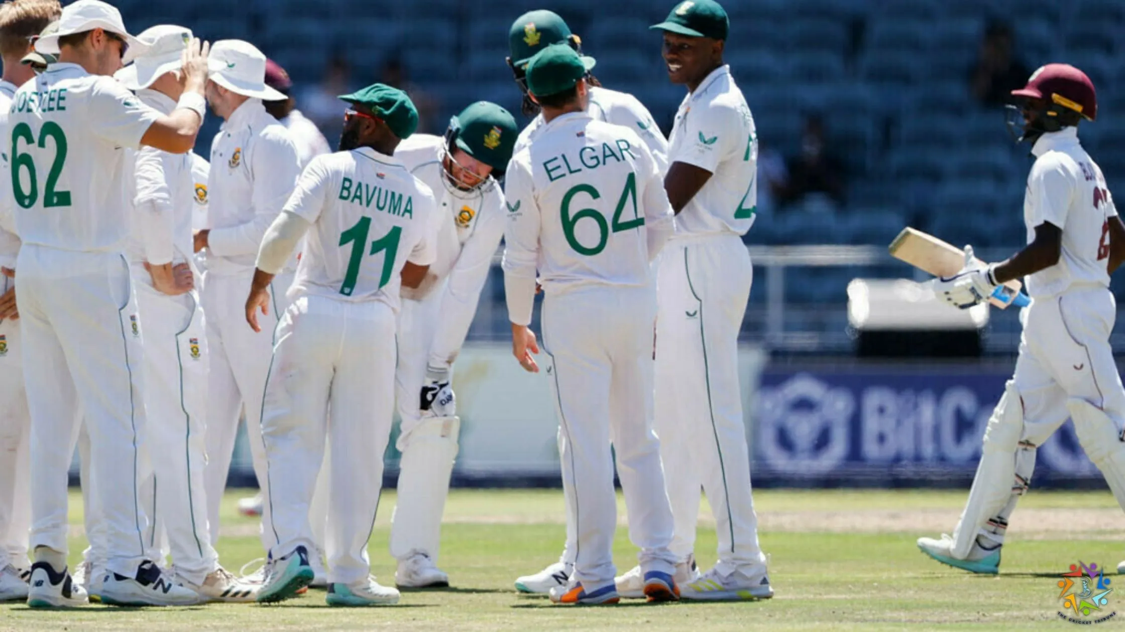 South Africa winning the 2nd test and series vs WI