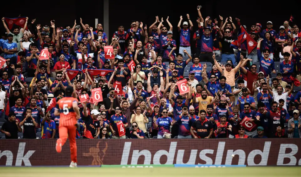 Nepal crowd in T20 World cup 2024 USA