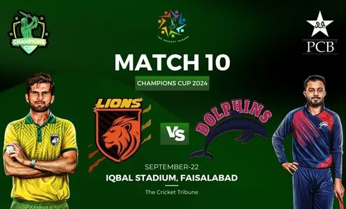 Champions One-Day Cup 2024, Match-10, Dolphins vs Lions