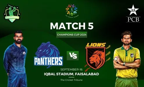 Champions One-Day Cup 2024, Match-5, Panthers vs Lions 