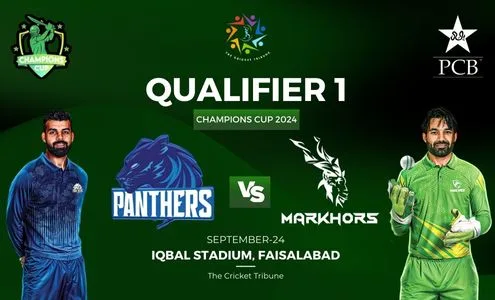 Champions One-Day Cup 2024, Qualifier 1, Panthers vs Markhors